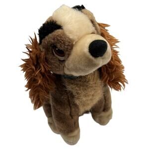 Vintage Disney Lady And The Tramp Lady Plush, Stuffed Animal 8"